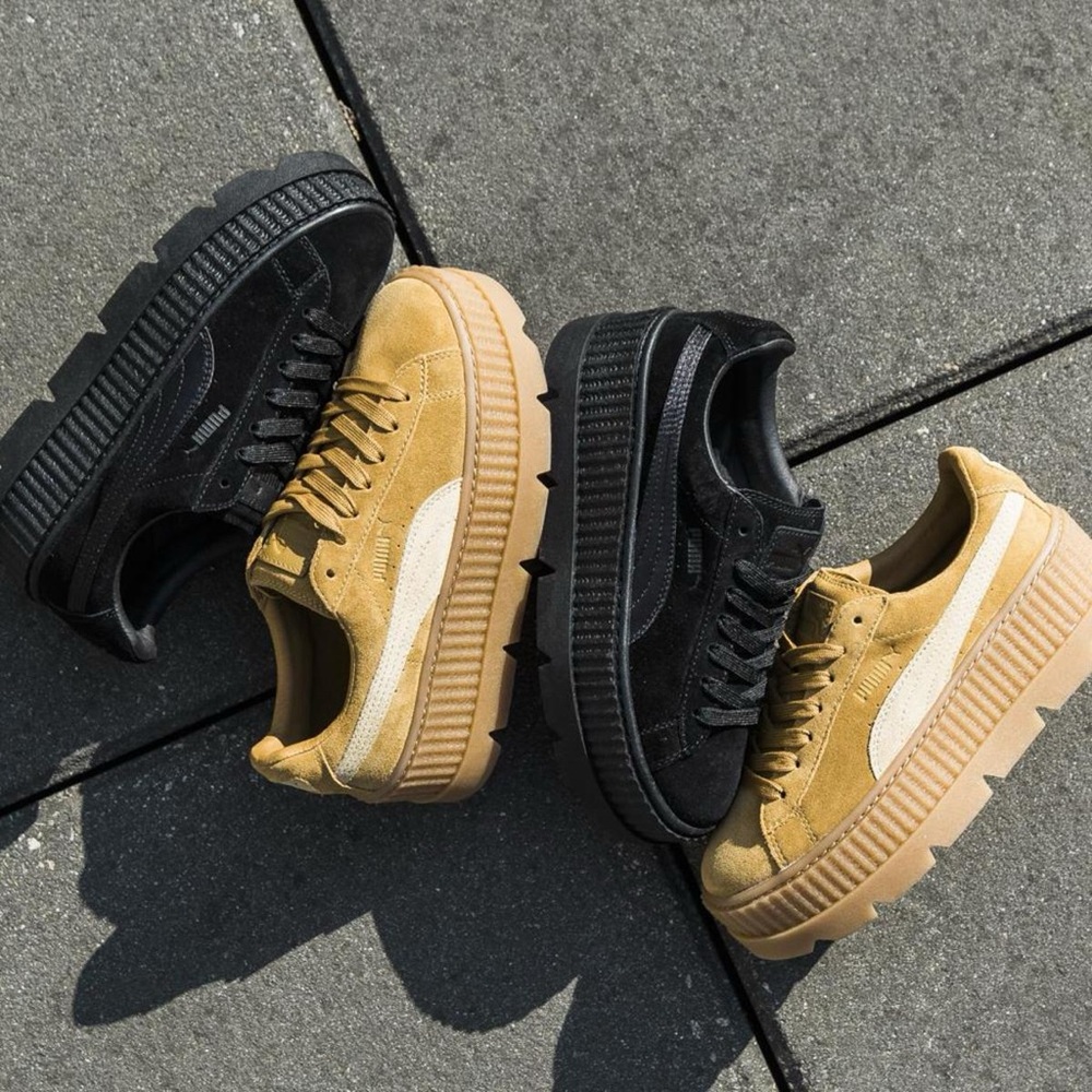 FENTY x PUMA Platform Cleated Creepers
in ‘Golden Brown’ - Picture 8 of 16